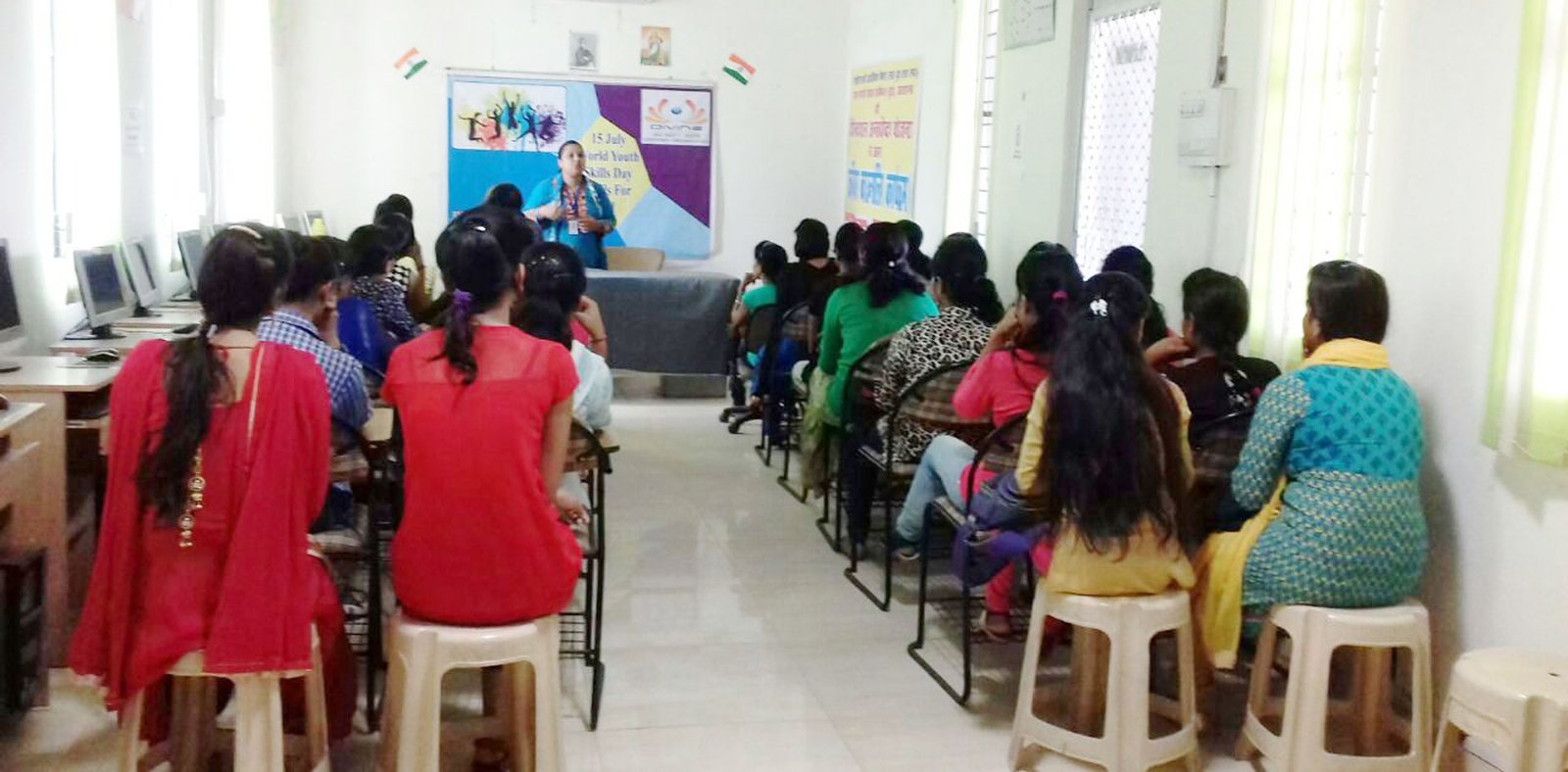 Skill training under a government mission at Divine International Foundation