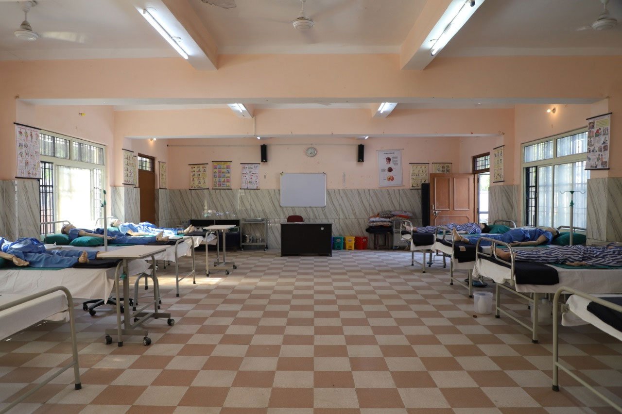 Nursing skills laboratory at Divine College of Medical Sciences