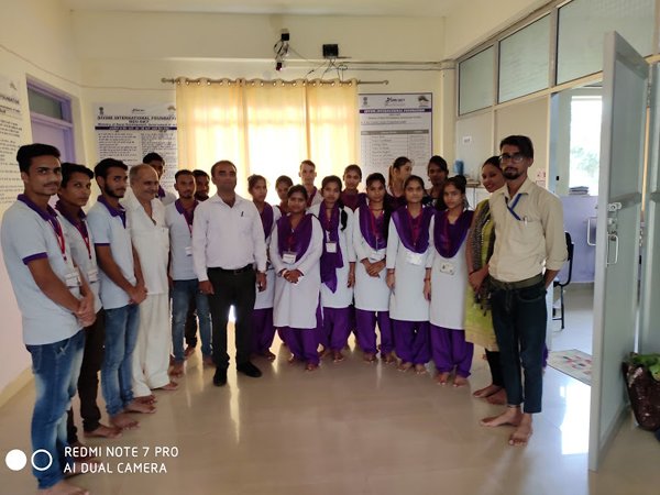 Trainees in a classroom session at Divine International Foundation