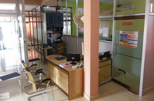 Computer laboratory at the NIELIT centre, Haridwar